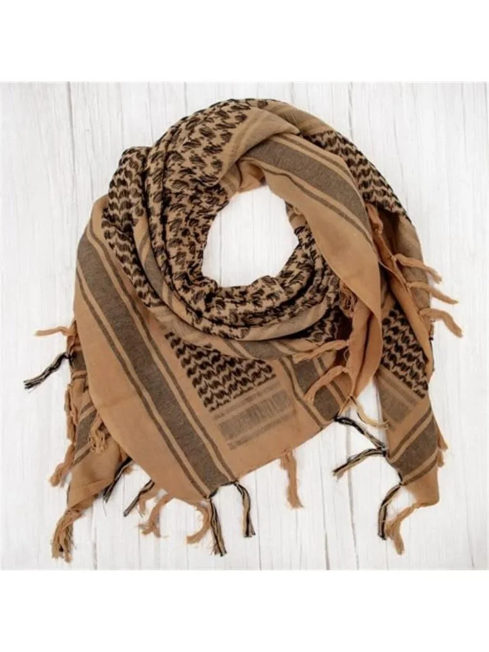 2 Pcs Military Shemagh Tactical Desert Scarf Keffiyeh Neck Head Scarf